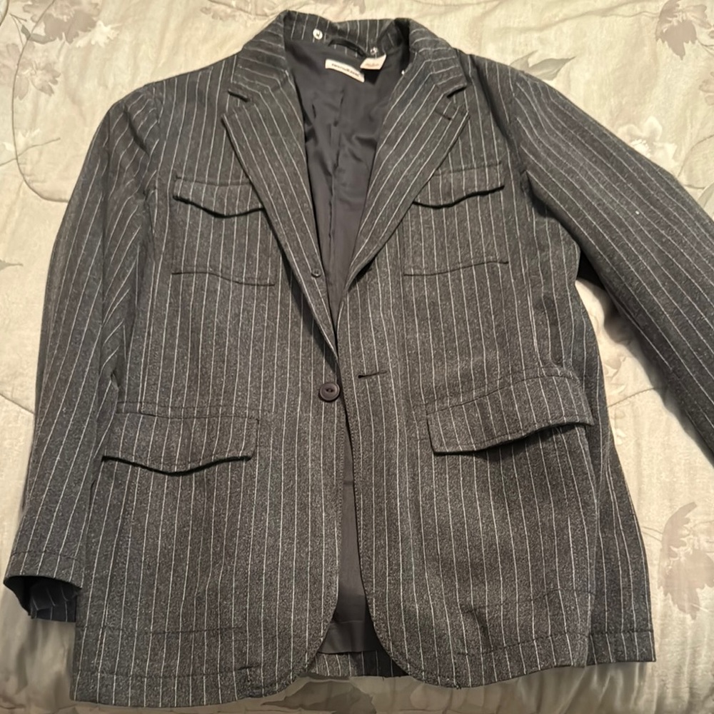 DKNY Pinstripe Blazer